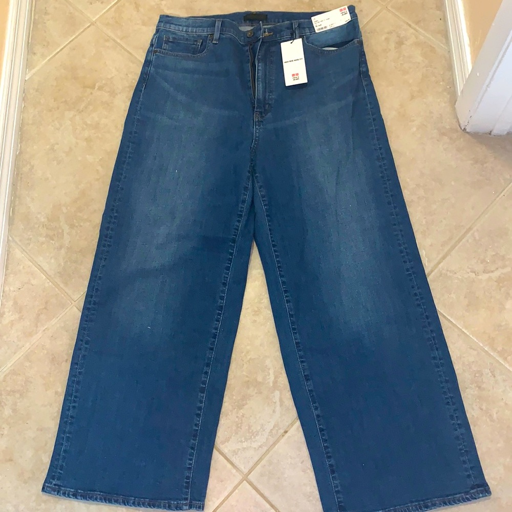 New High Rise wide leg fit Jeans